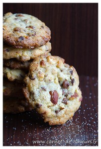 Cookies chocolat et beurre salé
